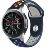 Strap-it Strap-it Bracelet sport Samsung Galaxy Watch 46mm (bleu foncé et multicolore) Strap-it Strap-it Bracelet sport Samsung Galaxy Watch 46mm (bleu foncé et multicolore)