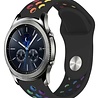 Strap-it Strap-it Bracelet sport Samsung Gear S3 (noir et multicolore) Strap-it Strap-it Bracelet sport Samsung Gear S3 (noir et multicolore)