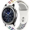 Strap-it Strap-it Bracelet sport Samsung Gear S3 (blanc et multicolore) Strap-it Strap-it Bracelet sport Samsung Gear S3 (blanc et multicolore)