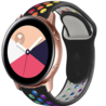 Strap-it Strap-it Bracelet sport Samsung Galaxy Watch 42mm (noir et mutlicolore) Strap-it Strap-it Bracelet sport Samsung Galaxy Watch 42mm (noir et mutlicolore)