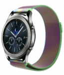 Strap-it Strap-it Bracelet Milanais Samsung Gear S3 (arc-en-ciel)