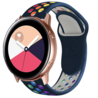 Strap-it Strap-it Bracelet sport Samsung Galaxy Watch 42mm (bleu foncé et multicolore) Strap-it Strap-it Bracelet sport Samsung Galaxy Watch 42mm (bleu foncé et multicolore)