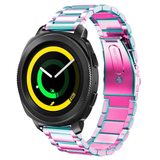 Strap-it Bracelet acier Samsung Gear Sport (arc-en-ciel)