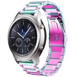 Strap-it Bracelet acier Samsung Gear S3 (arc-en-ciel)