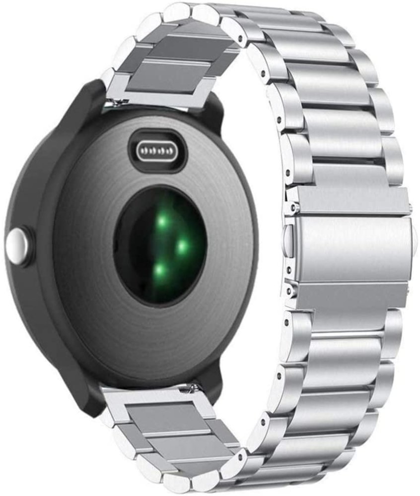 Strap-it Strap-it Bracelet acier Garmin Vivoactive 3 (argent)