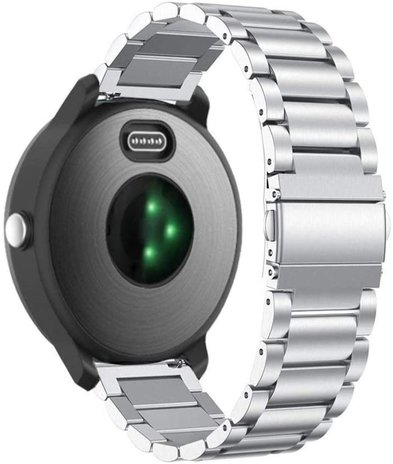 Strap-it Strap-it Bracelet acier Garmin Vivoactive 3 (argent)