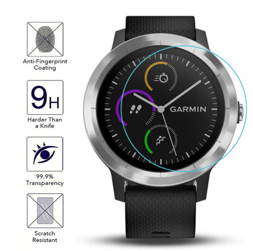 Strap-it Strap-it Protecteur d'écran Garmin Vivoactive 3 (verre)