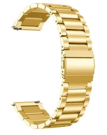 Strap-it Strap-it Bracelet acier Garmin Vivoactive 3 (or)