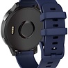 Strap-it Strap-it Bracelet silicone Garmin Vivomove 3s - 39mm - bleu foncé Strap-it Strap-it Bracelet silicone Garmin Vivomove 3s - 39mm - bleu foncé