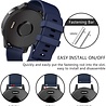 Strap-it Strap-it Bracelet silicone Garmin Vivomove 3s - 39mm - bleu foncé Strap-it Strap-it Bracelet silicone Garmin Vivomove 3s - 39mm - bleu foncé