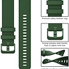 Strap-it Strap-it Bracelet silicone Garmin Vivomove 3s - 39mm - vert armée