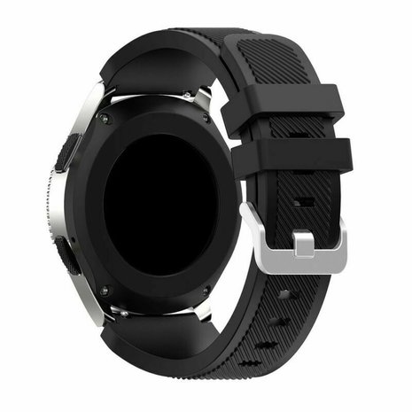 Bracelet silicone Garmin Vivoactive 3 (noir) 