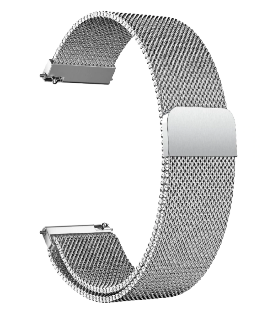 Strap-it Strap-it Bracelet Milanais Garmin Venu (argent)
