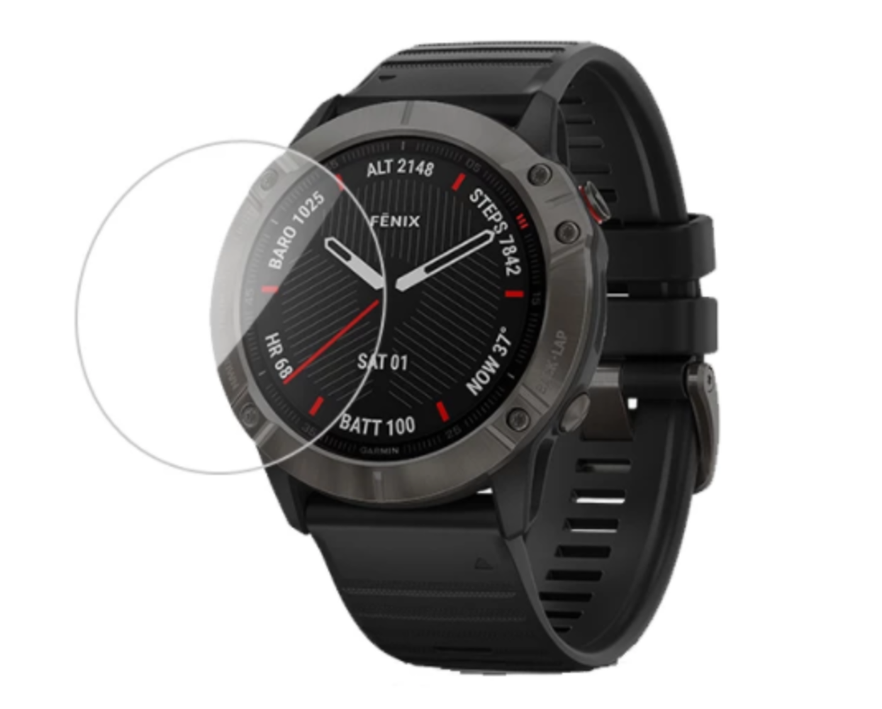 Strap-it Strap-it Protecteur d'écran Garmin Fenix 6 (Pro) (verre) Strap-it Strap-it Protecteur d'écran Garmin Fenix 6 (Pro) (verre)
