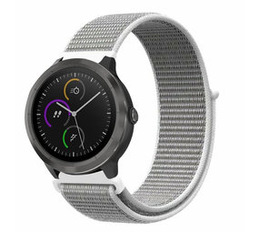 Strap-it Bracelet nylon Garmin Vivoactive 4 - 45mm - coquillage