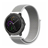 Strap-it Bracelet nylon Garmin Vivoactive 3 (coquillage)