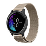 Strap-it Bracelet Milanais Garmin Venu (champagne)