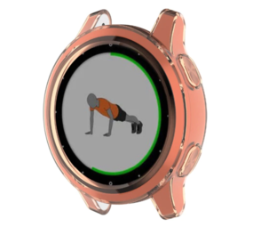 Strap-it Coque de protection Garmin Vivoactive 4s TPU (orange)