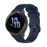 Strap-it Bracelet silicone Garmin Venu 2s - 40mm - bleu foncé