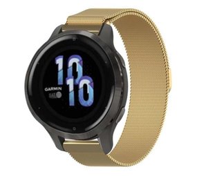Strap-it Bracelet Milanais Garmin Venu 2s - 40mm - or