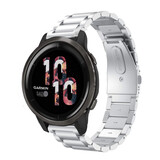 Strap-it Bracelet acier Garmin Venu 2 - 45mm - argent
