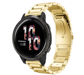 Strap-it Bracelet acier Garmin Venu 2 - 45mm - or