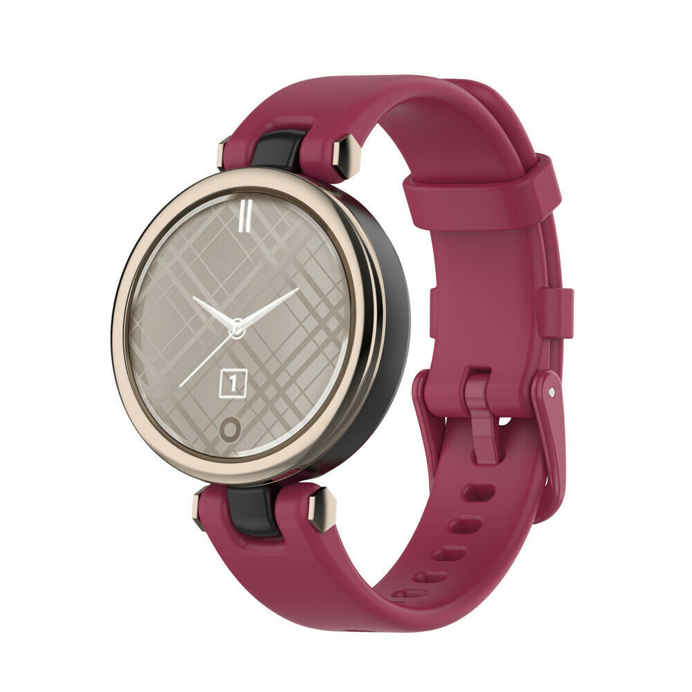 Strap-it Strap-it Bracelet silicone Garmin Lily (vin rouge)