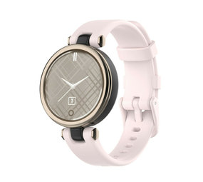 Strap-it Bracelet silicone Garmin Lily (rose clair)