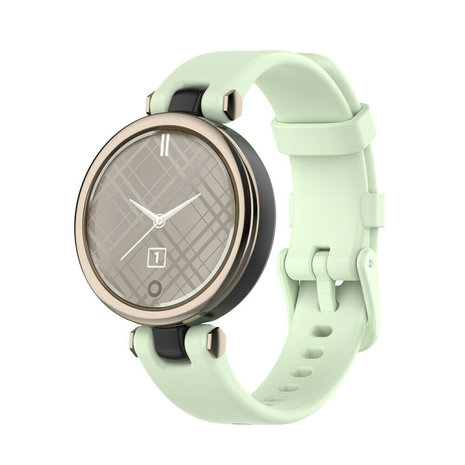 Strap-it Strap-it Bracelet silicone Garmin Lily (vert clair)