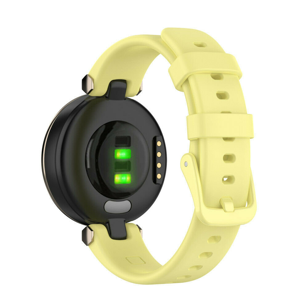Strap-it Strap-it Bracelet silicone Garmin Lily (jaune)