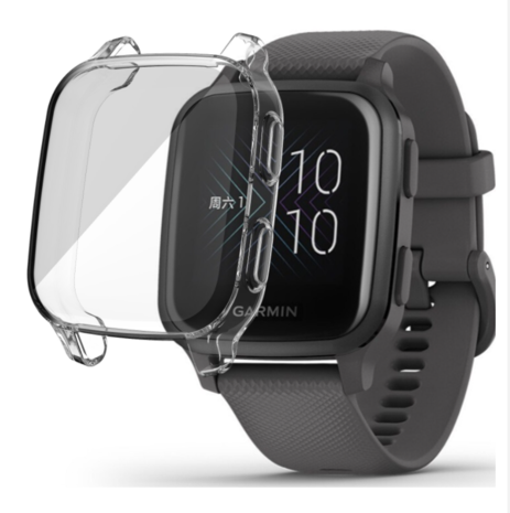 Strap-it Strap-it Coque de protection Garmin Venu SQ TPU (transparente)