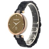 Strap-it Bracelet acier Garmin Lily (noir)