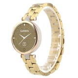 Strap-it Bracelet acier Garmin Lily (or)