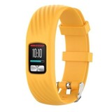 Strap-it Bracelet silicone Garmin Vivofit 4 (jaune)