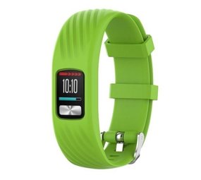 Strap-it Bracelet silicone Garmin Vivofit 4 (vert clair)