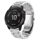 Strap-it Strap-it Bracelet acier Garmin Fenix ​​​​5x / 6x (argent)