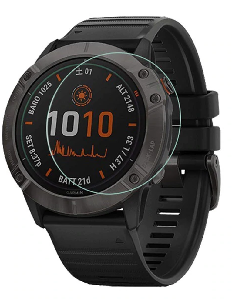 Strap-it Strap-it Protecteur d'écran Garmin Fenix ​​​​6x (verre)