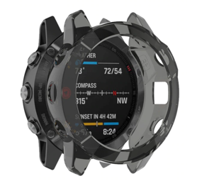 Strap-it Coque de protection Garmin Fenix ​​​​6s TPU (noir)