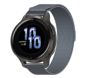 Strap-it Bracelet Milanais Garmin Venu 2s - 40mm - gris
