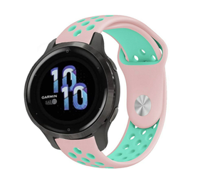 Strap-it Bracelet sport Garmin Venu 2s - 40mm - rose/aqua
