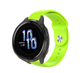 Strap-it Bracelet sport Garmin Venu 2s - 40mm - citron vert
