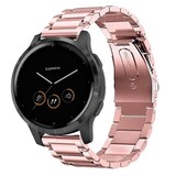 Strap-it Bracelet acier Garmin Vivoactive 4s - 40mm - rose