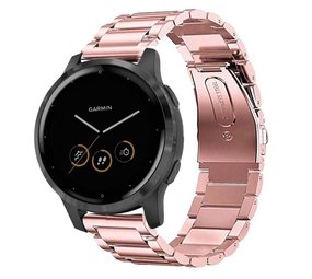 Strap-it Bracelet acier Garmin Vivoactive 4s - 40mm - rose