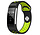Strap-it Bracelet sport Fitbit Charge 2 (noir/jaune)