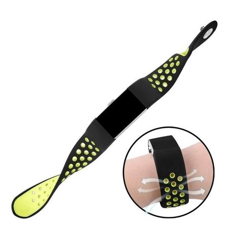 Strap-it Strap-it Bracelet sport Fitbit Charge 2 (noir/jaune)