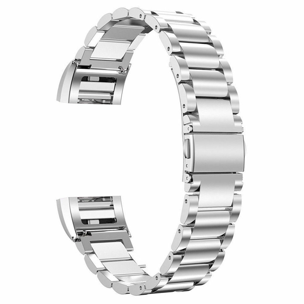 Strap-it Strap-it Bracelet acier Fitbit Charge 2 (argent)