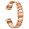 Strap-it Strap-it Bracelet acier Fitbit Charge 2 (or rose) Strap-it Strap-it Bracelet acier Fitbit Charge 2 (or rose)