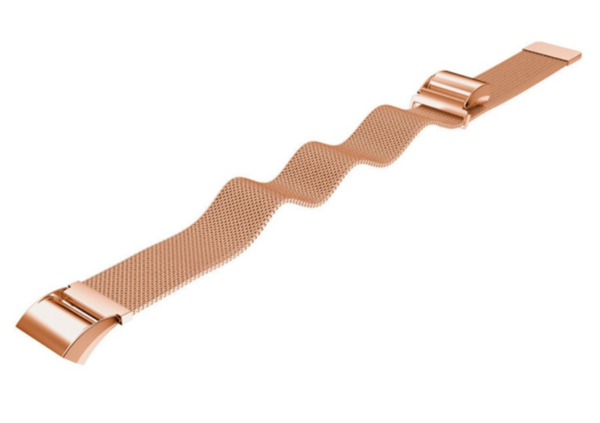 Strap-it Strap-it Bracelet Milanais Fitbit Charge 2 (or rose) Strap-it Strap-it Bracelet Milanais Fitbit Charge 2 (or rose)