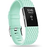 Strap-it Strap-it Bracelet silicone diamant Fitbit Charge 2 (aqua) Strap-it Strap-it Bracelet silicone diamant Fitbit Charge 2 (aqua)