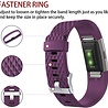 Strap-it Strap-it Bracelet silicone diamant Fitbit Charge 2 (violet) Strap-it Strap-it Bracelet silicone diamant Fitbit Charge 2 (violet)